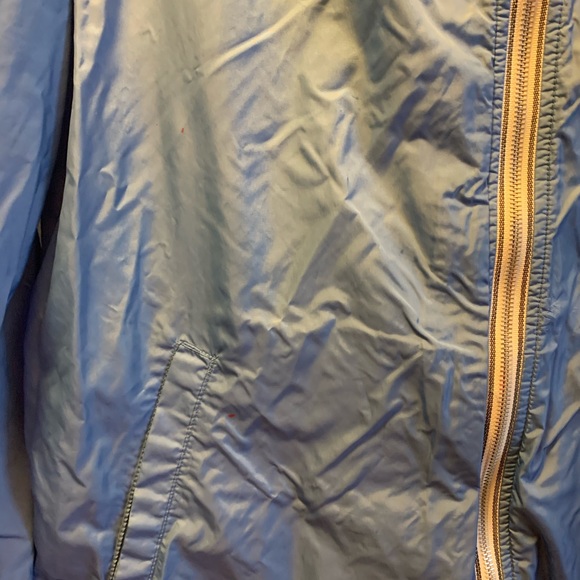 Eddie Bauer Blue Rain Coat - Picture 3 of 4